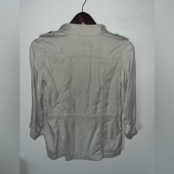 NWT LOFT PETITE Drawstring Utility Jacket - Picture 8 of 12